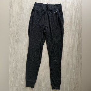 PINK Victoria's Secret Charcoal Knit Joggers with Pockets